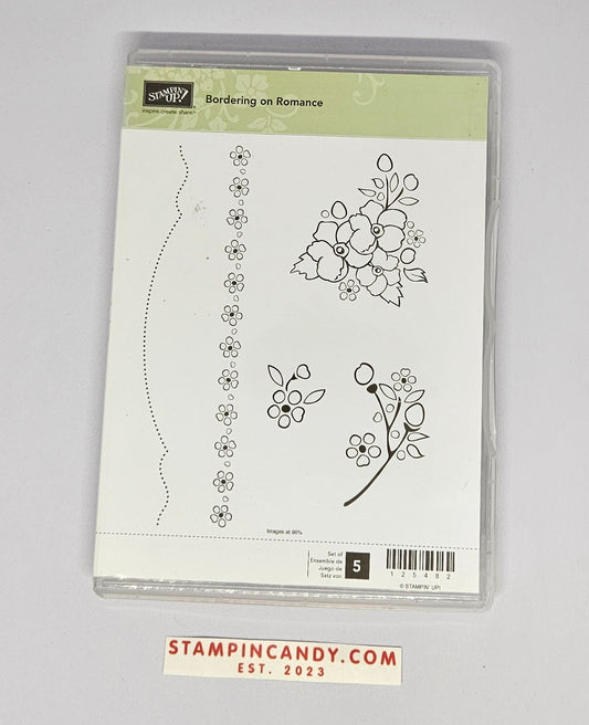 Stampin' UP! "Bordering on Romance'" Stamp Set