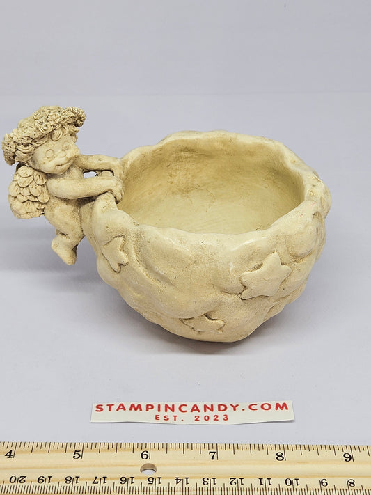 Cast Art - Ganz - Cherub Jewelry / Trinket Bowl