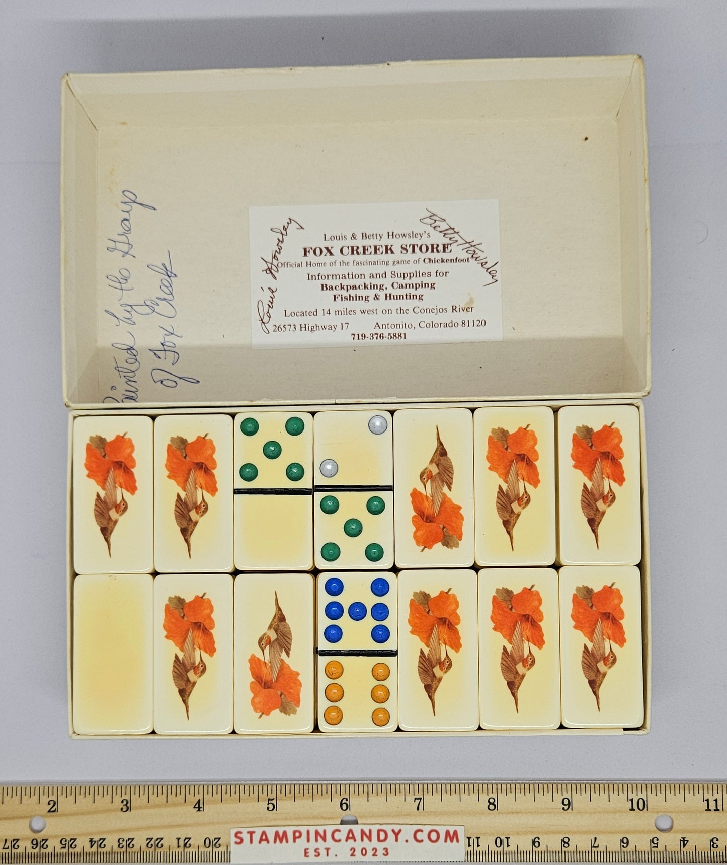 Chickenfoot Domino Game