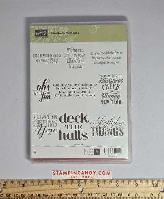 Stampin Up - Christmas Messages
