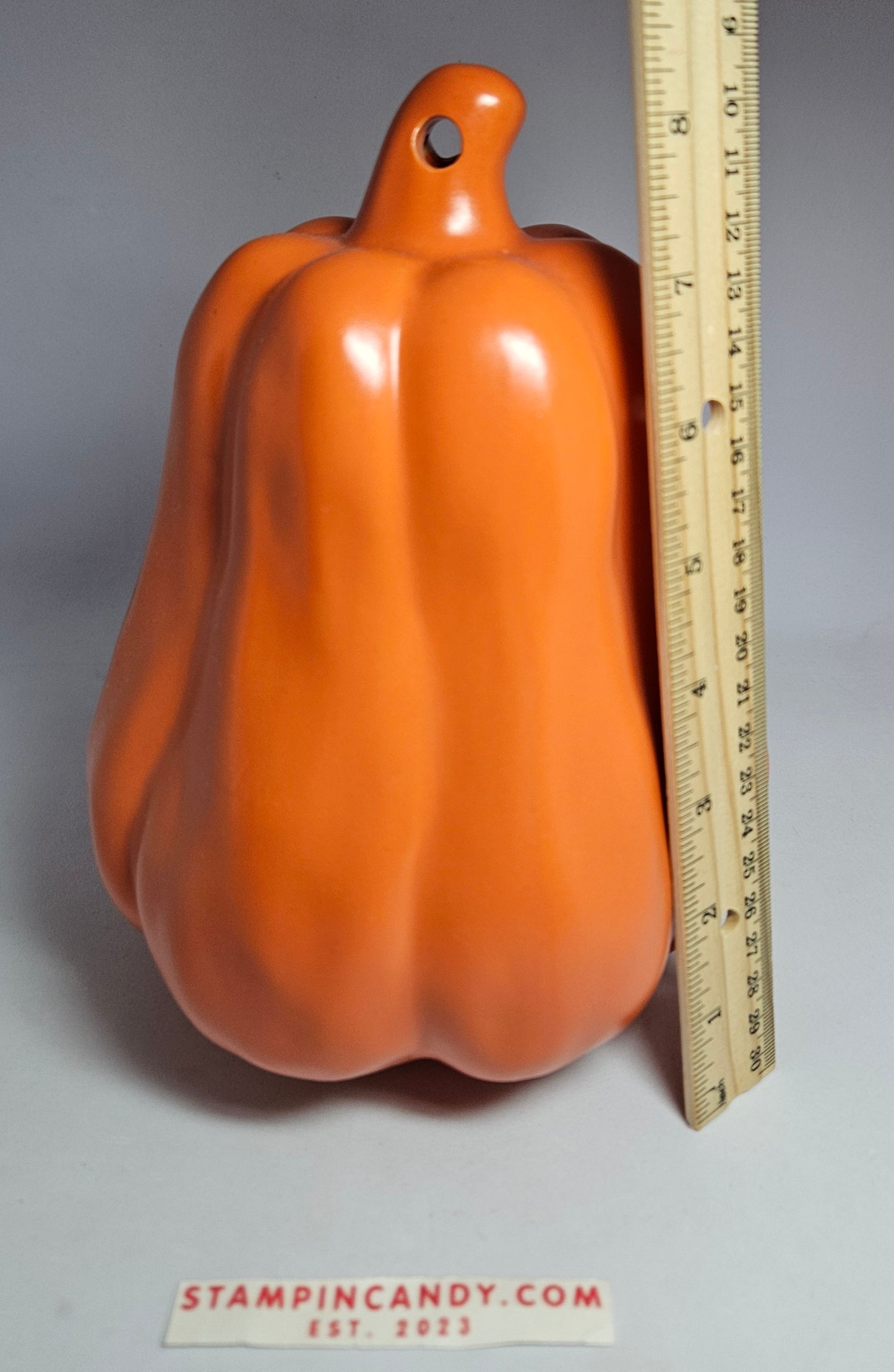 Rae Dunn "Home" Orange Gourd Bird House