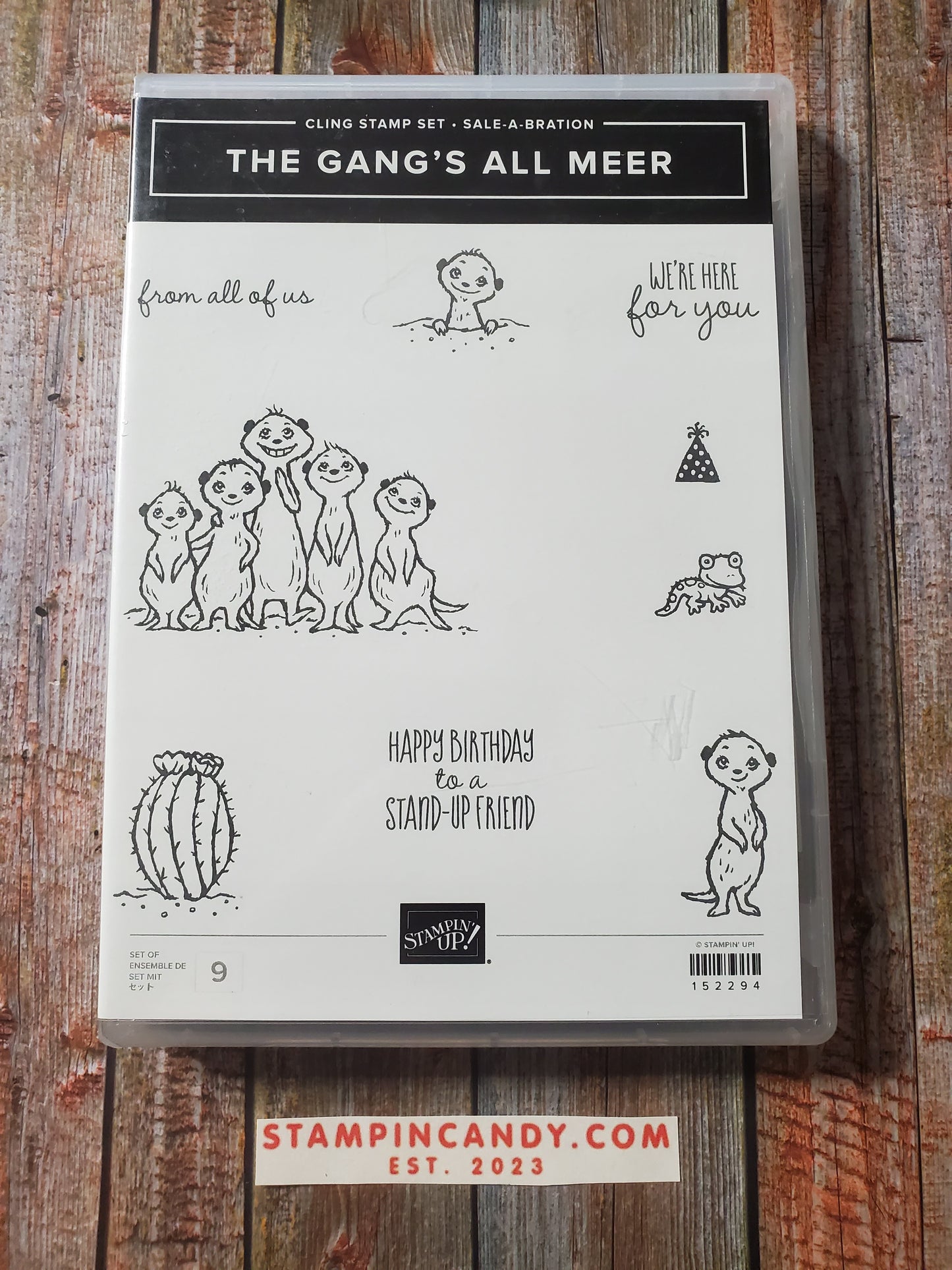 Stampin' UP! "The Gang's All Meer" Stamp Set