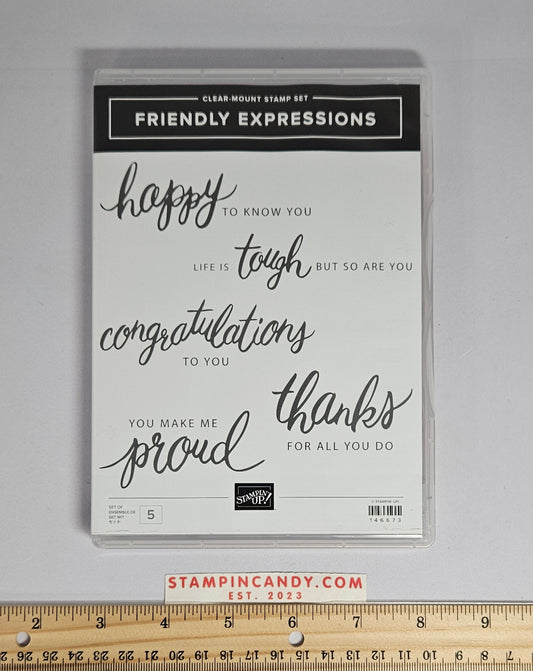 Stampin Up - Friendly Expressions
