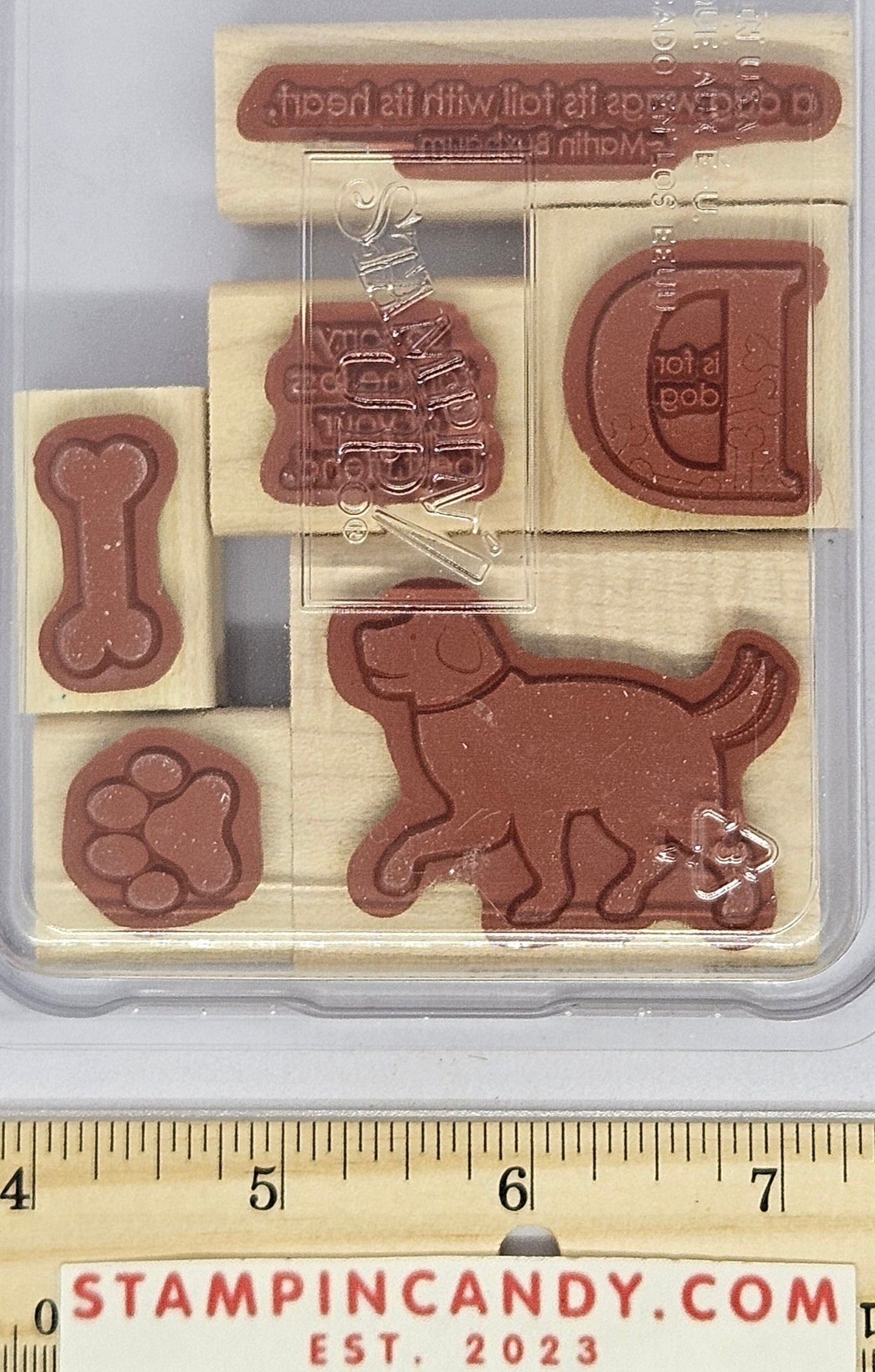 Stampin Up - D is for Dog Stamp Set