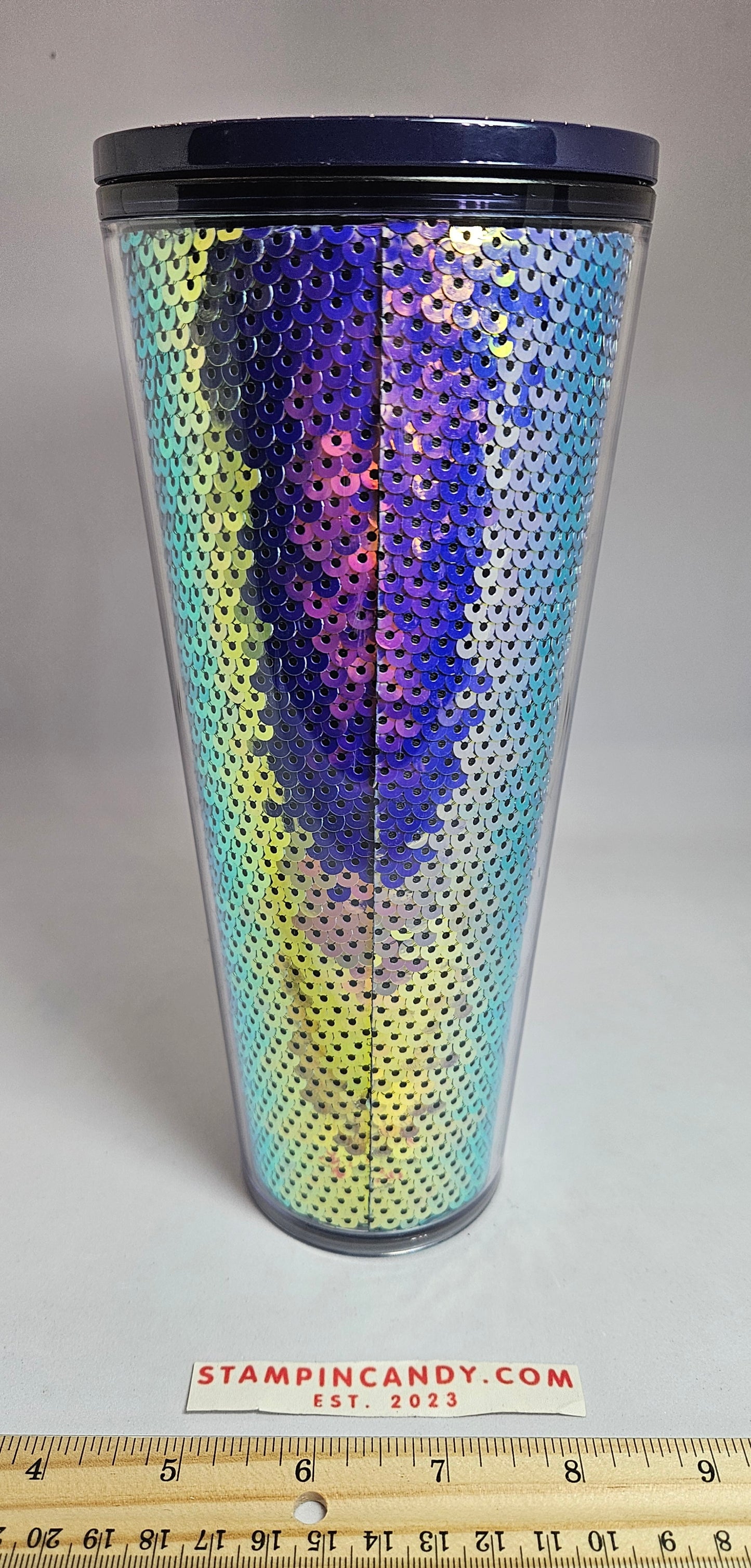 Starbucks - Iridescent Sequins Tumbler (No Straw)