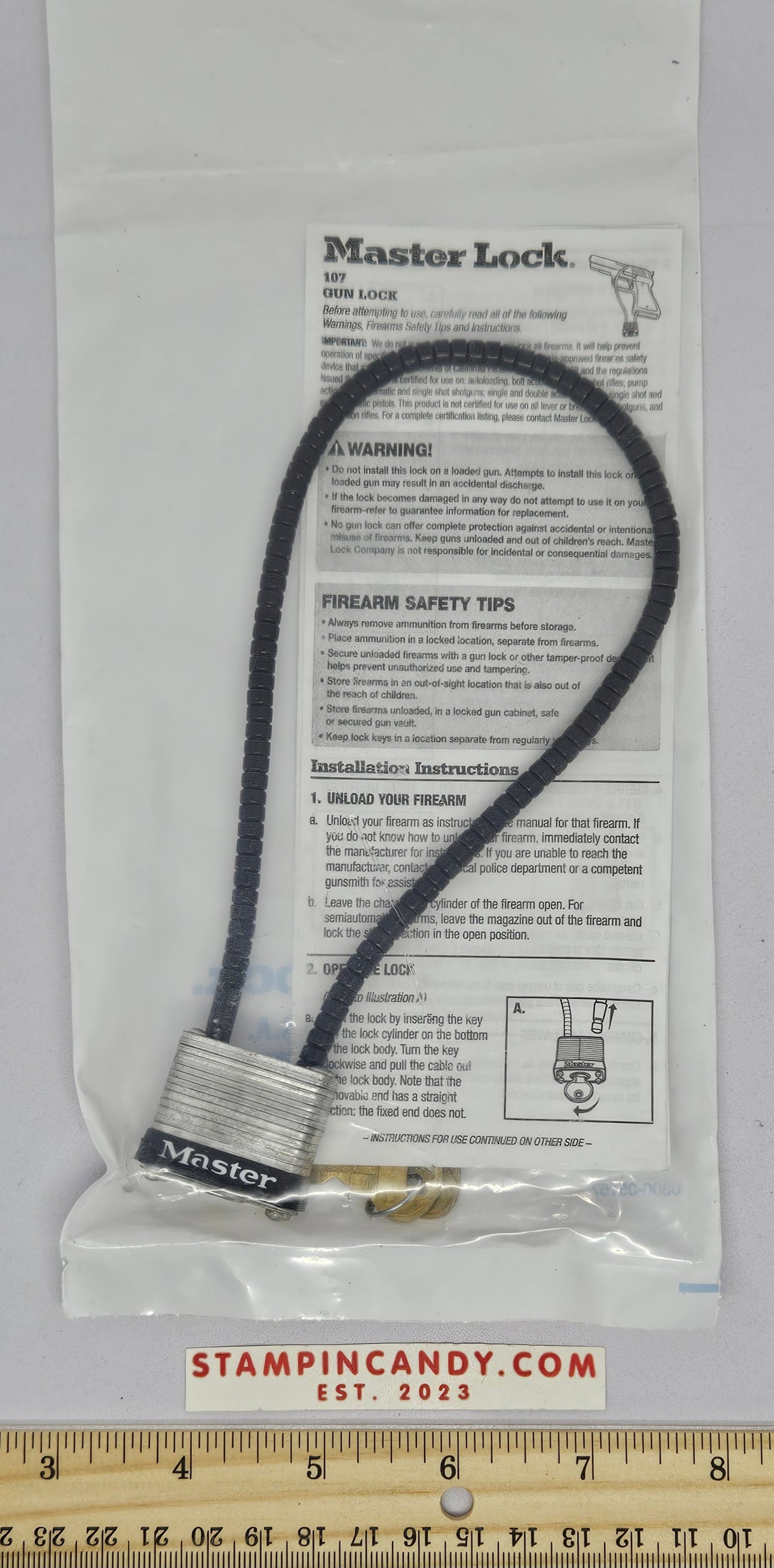 Master Lock - 107 Gun Lock