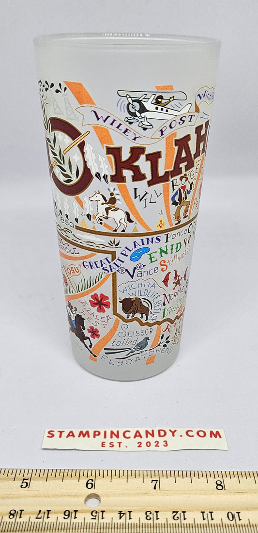 Oklahoma Souvenir Glass / Tumbler