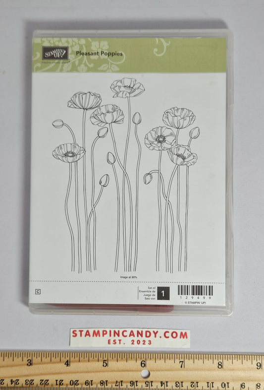Stampin Up - Pleasant Poppies