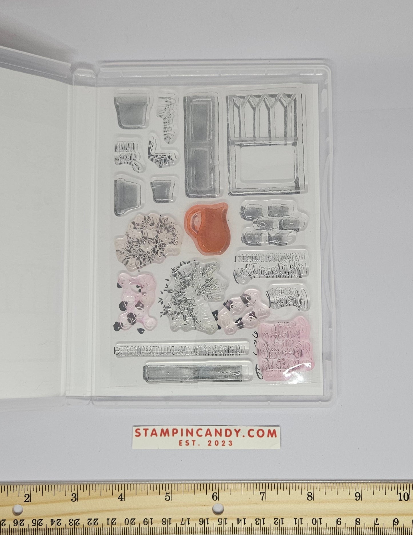 Stampin Up - Welcoming Window and "Window Flower Box" Dies