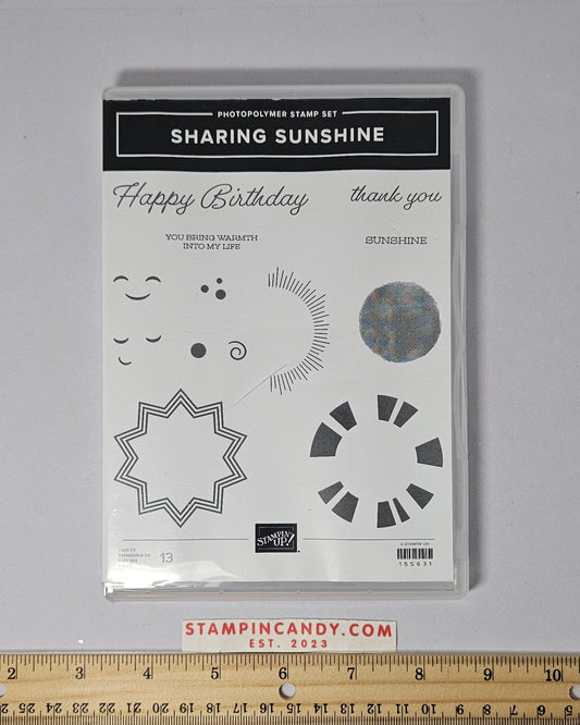 Stampin Up - Sharing Sunshine