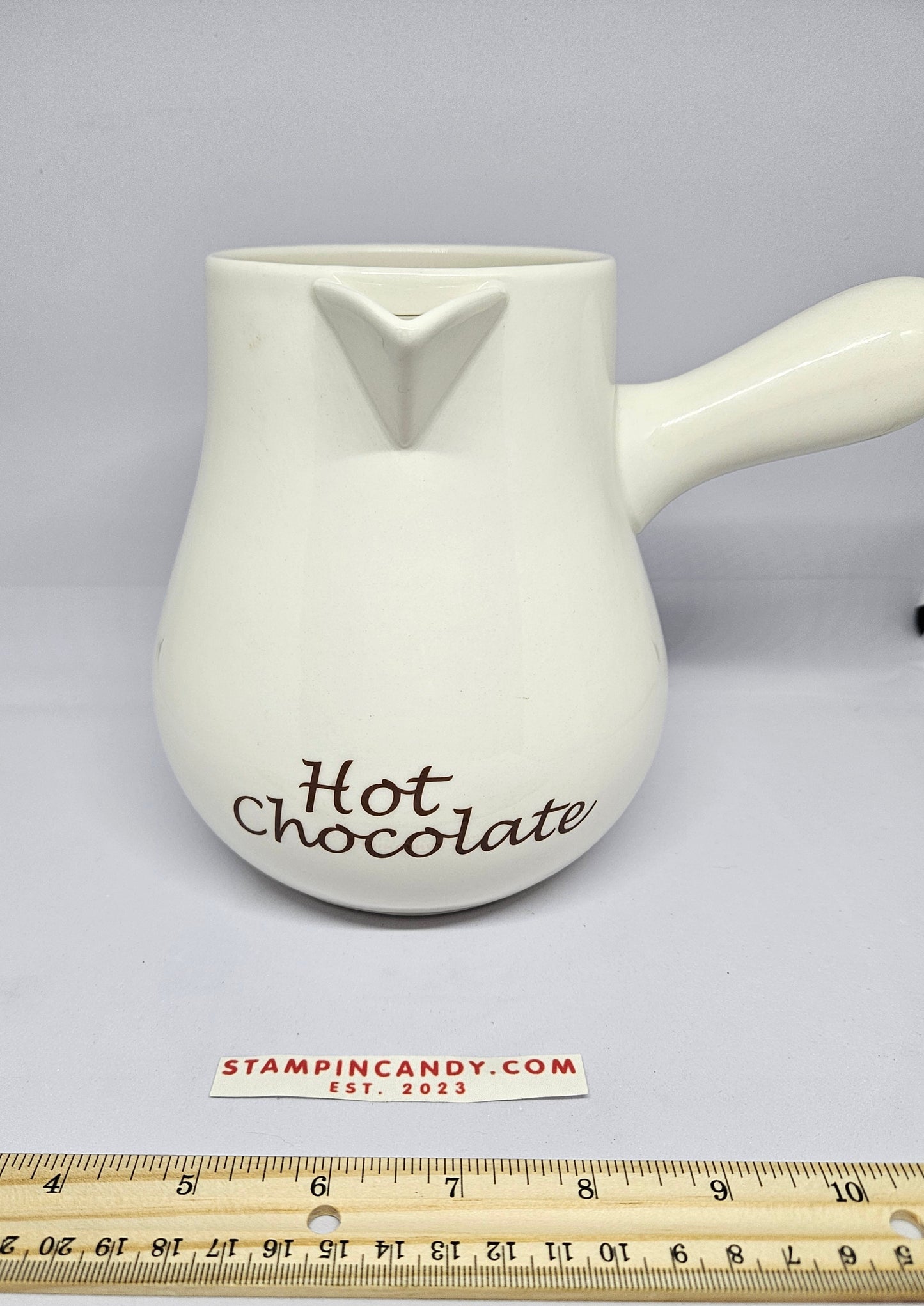 Williams Sonoma - Ceramic Hot Chocolate Pitcher