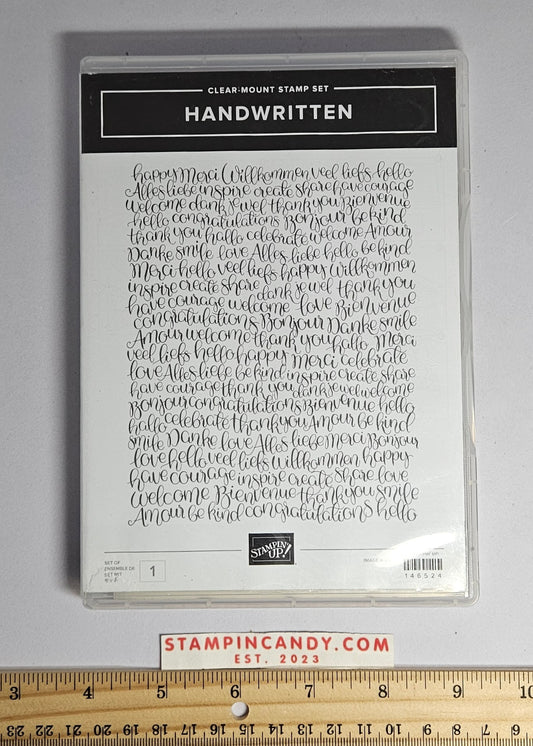 Stampin Up - Handwritten