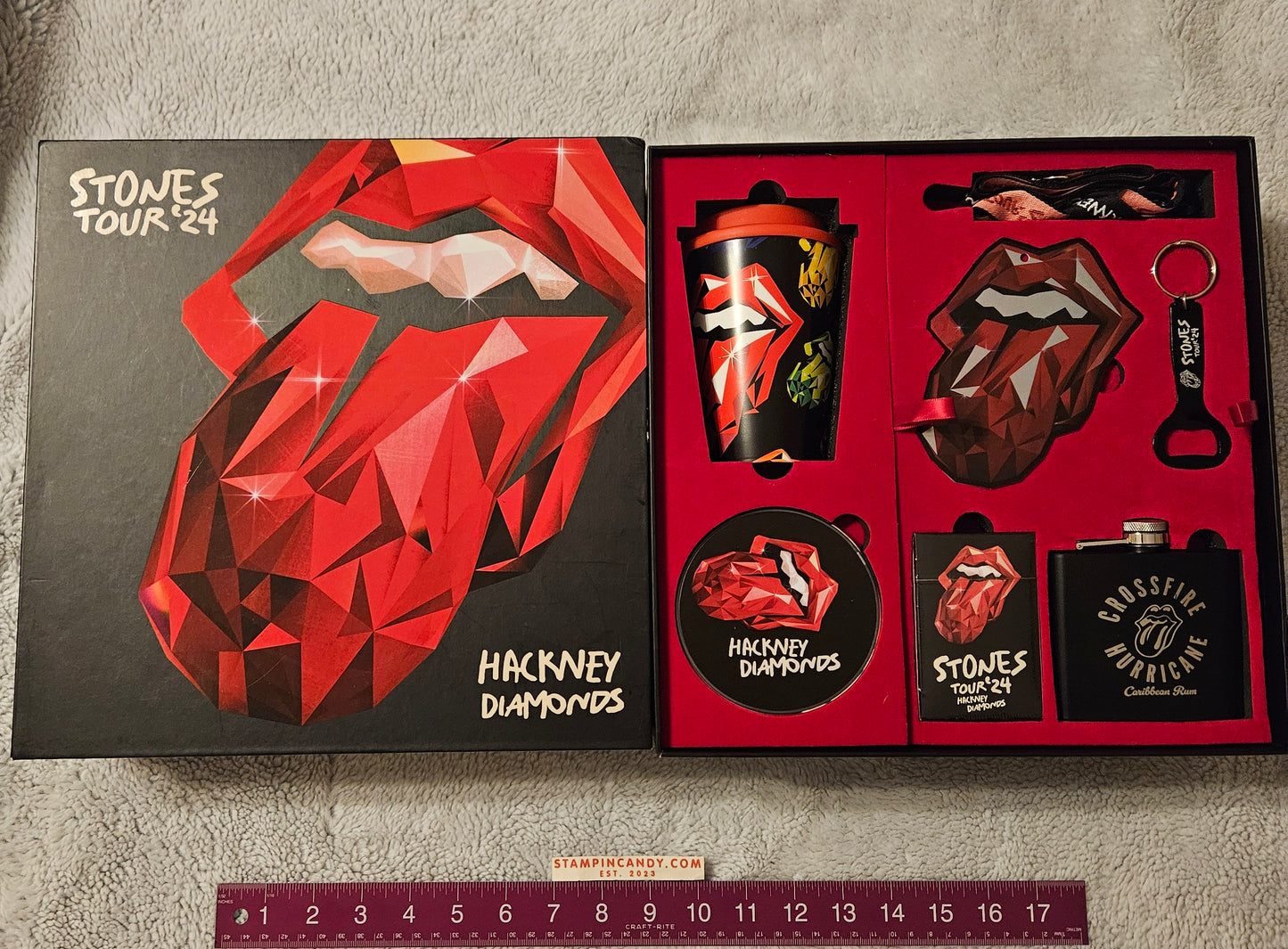 The Rolling Stones 2024 - Hackney Diamonds Tour - VIP Merchandise Set