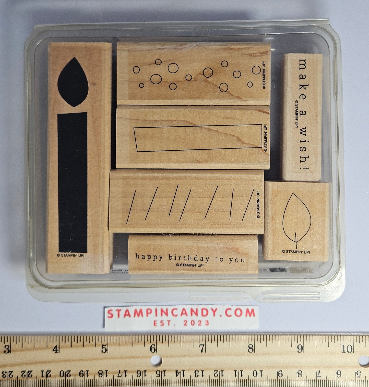 Stampin Up - Big Birthday Candle
