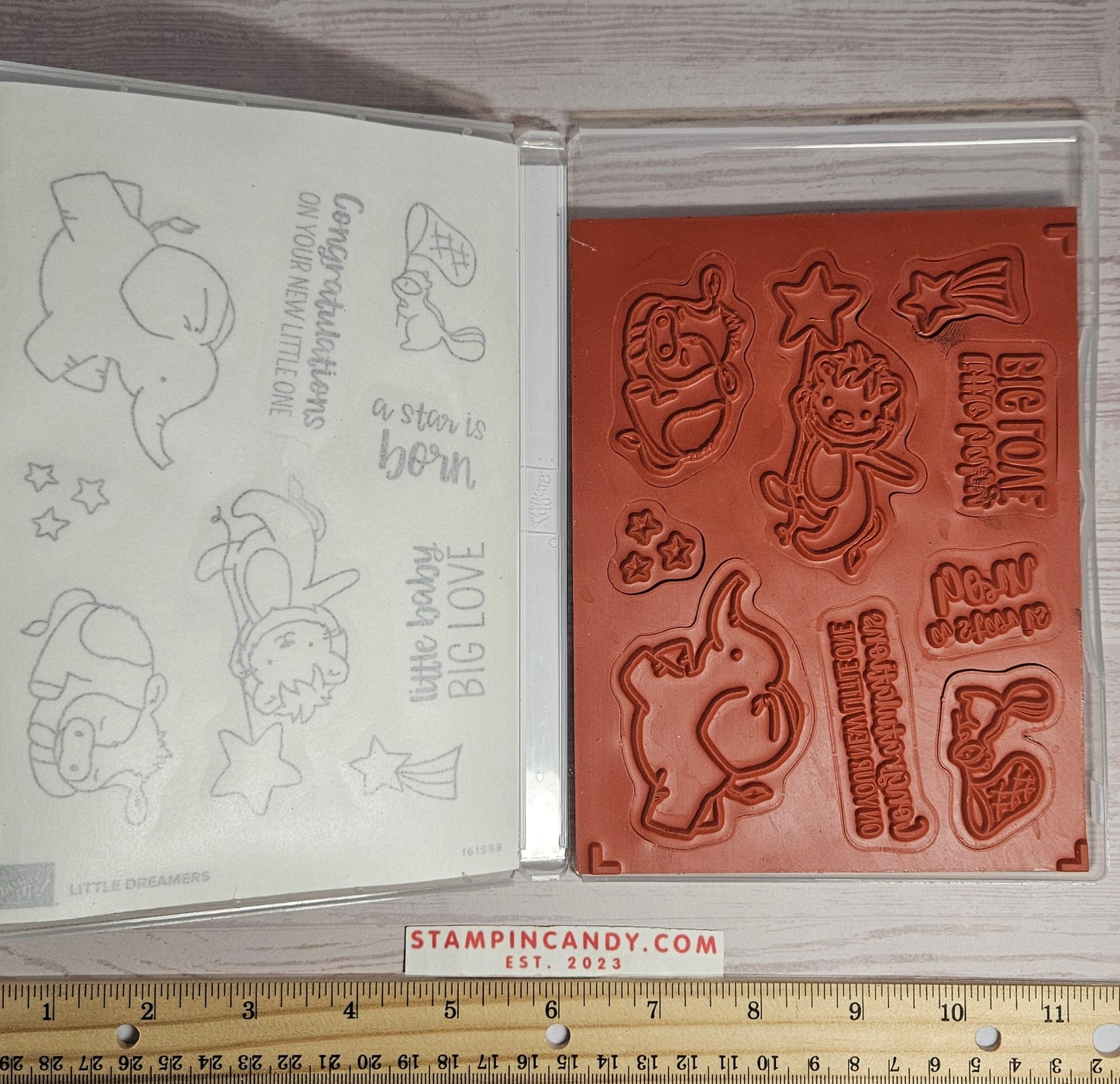 Stampin Up - Little Dreamers with Little Dreamers Dies