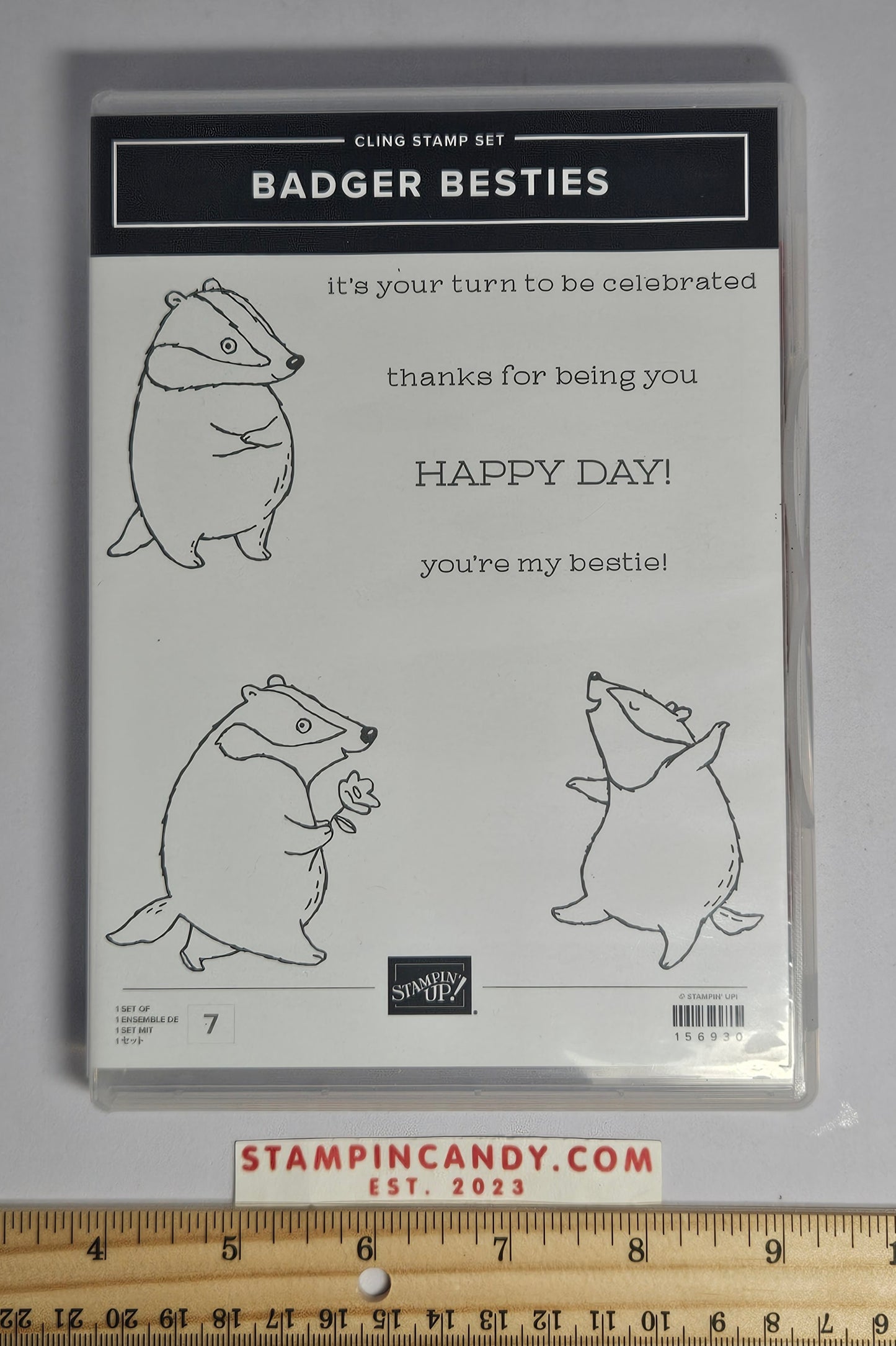 Stampin Up - Badger Besties
