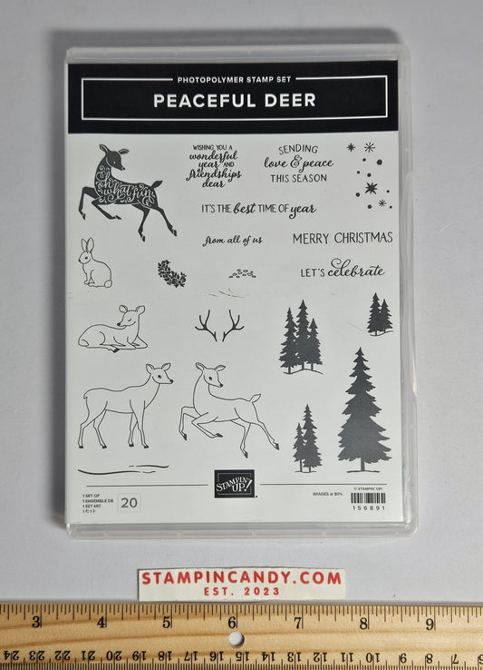 Stampin Up - Peaceful Deer *Missing 1 Stamp*