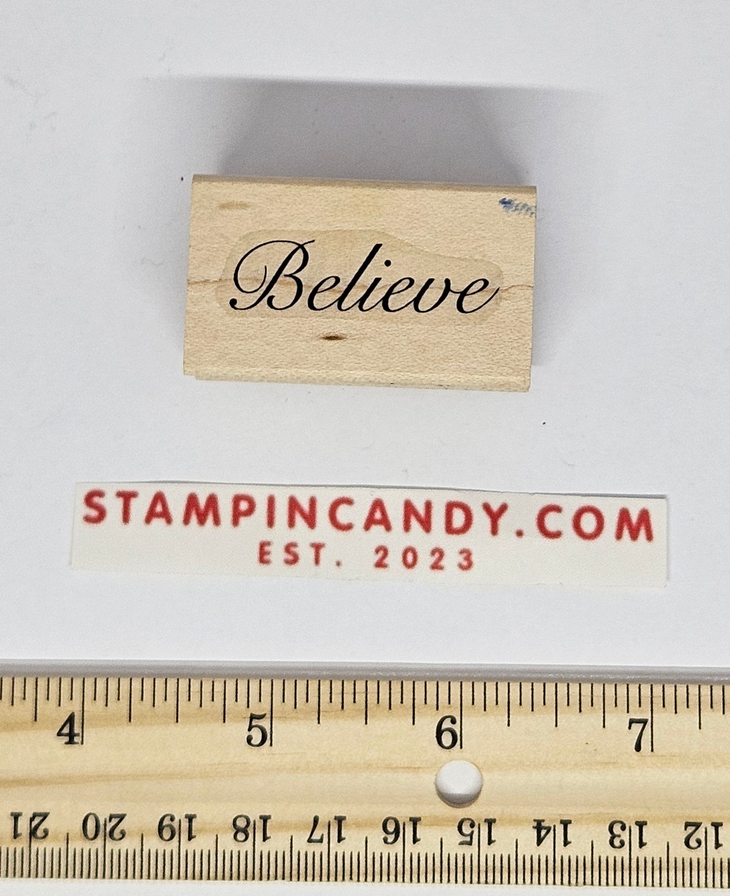 Prickly Pear AA0015 - Believe Stamp