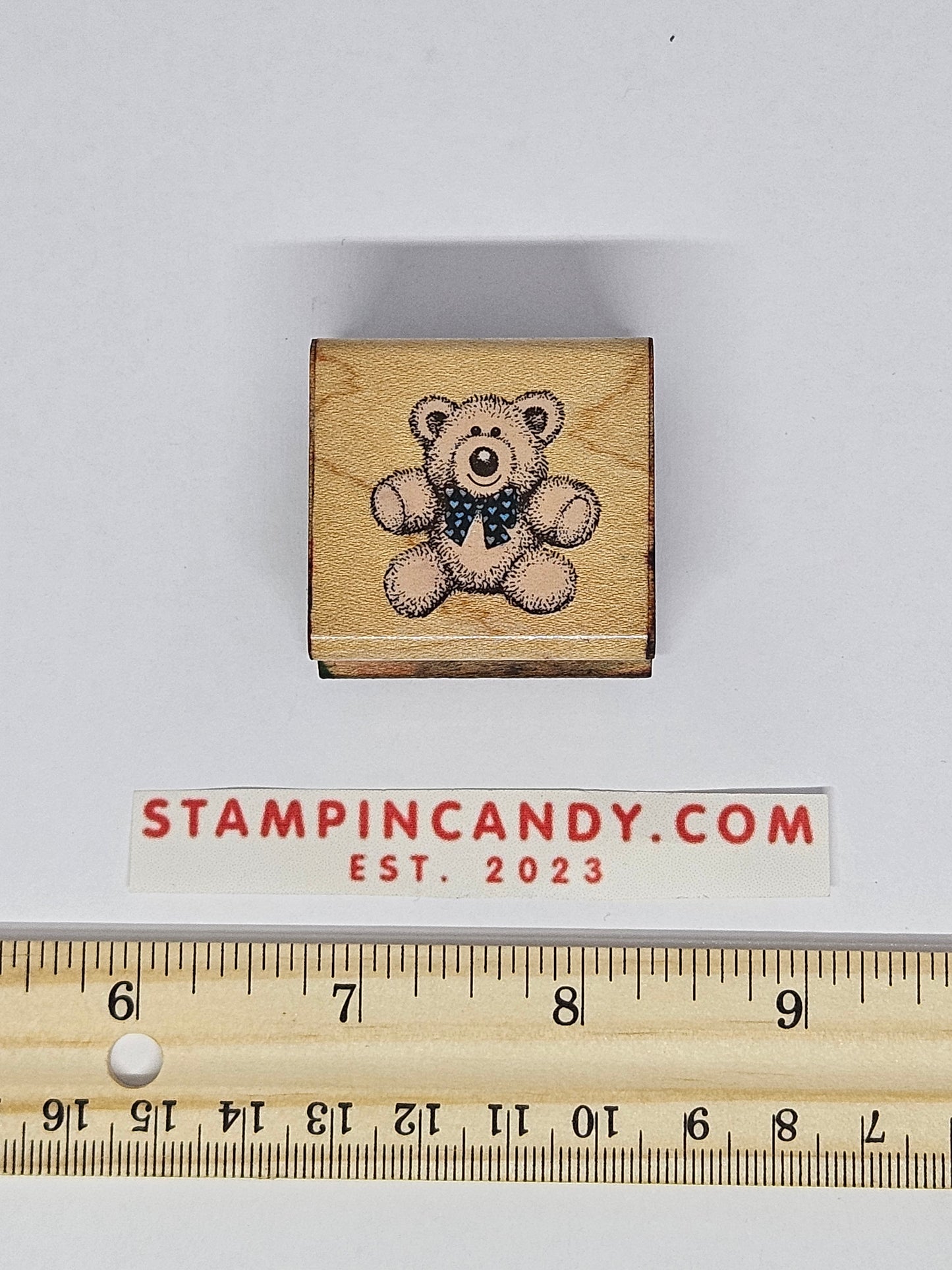 Hero Arts - 1990 - Pudgy Bear B312