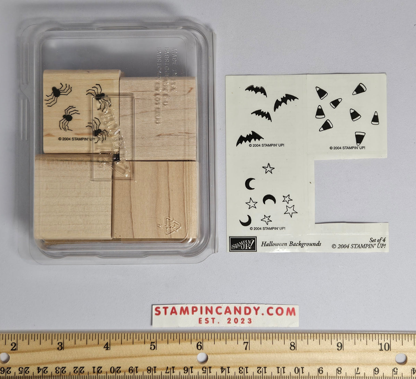 Stampin Up - Halloween Backgrounds