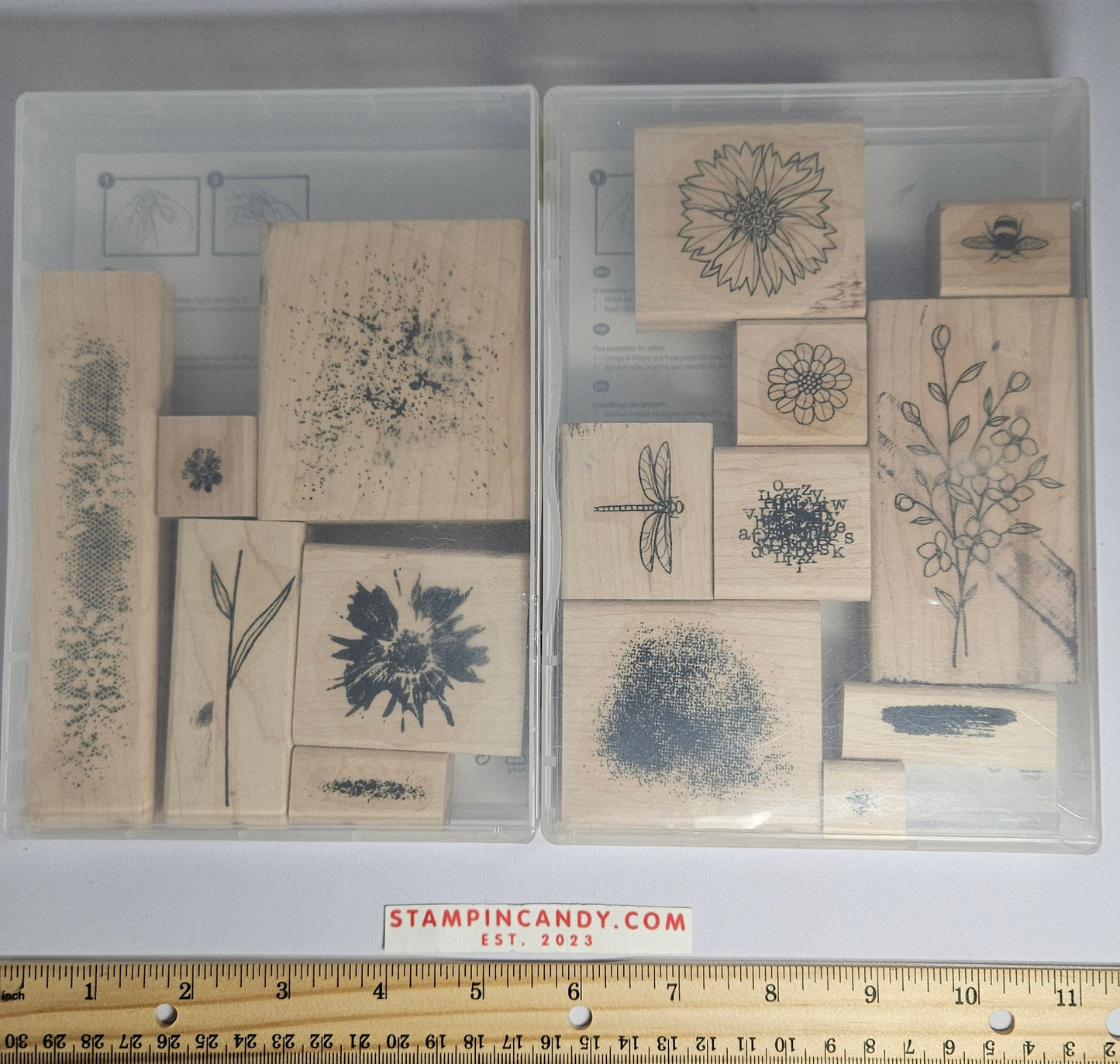 Stampin Up - Touches of Texture (Sets 1 and 2)