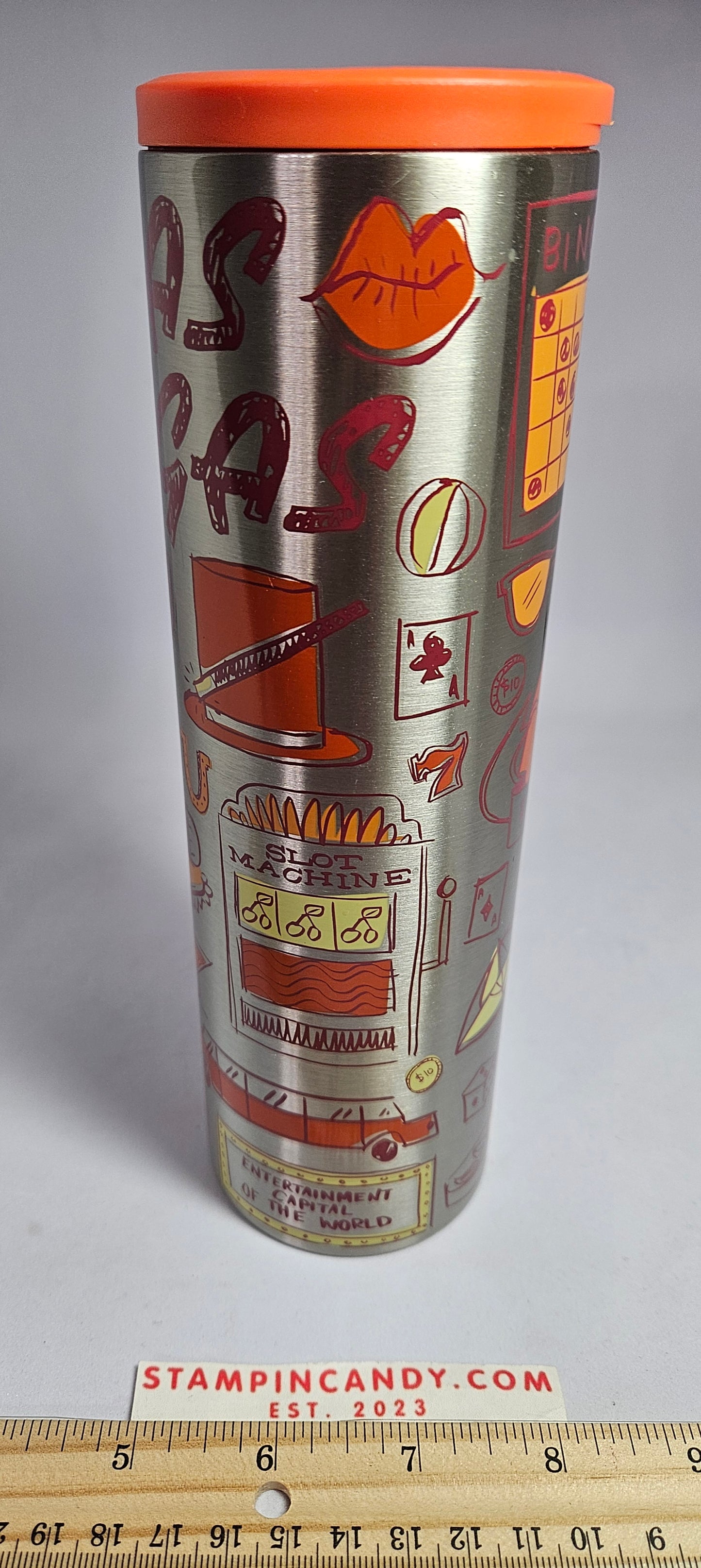 2023 Starbucks Las Vegas 16 oz Stainless Steel Tumbler "Been There Series"