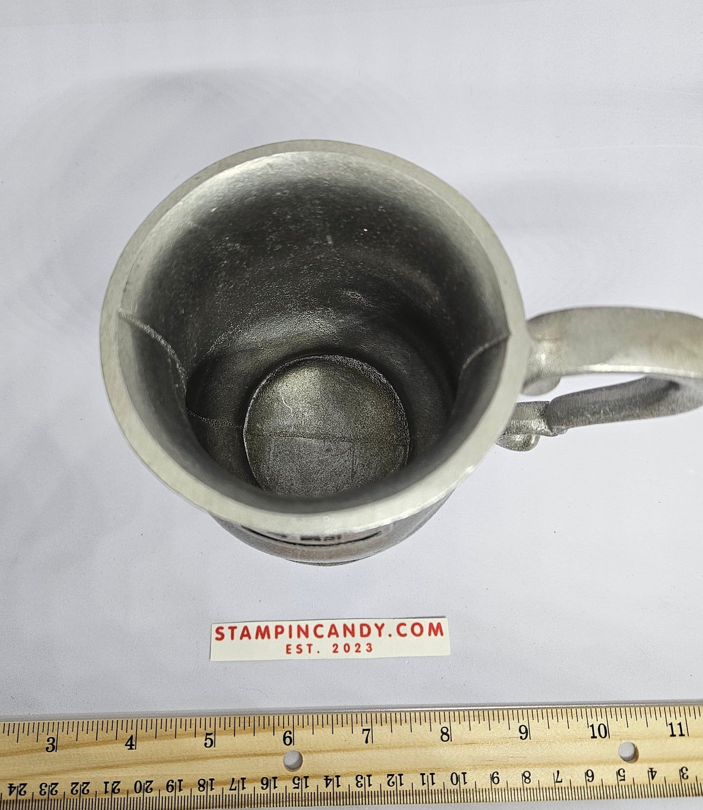 Vintage MF Massey Ferguson - Wilton Armtale Pewter Noggin Mug / Stein / Tankard