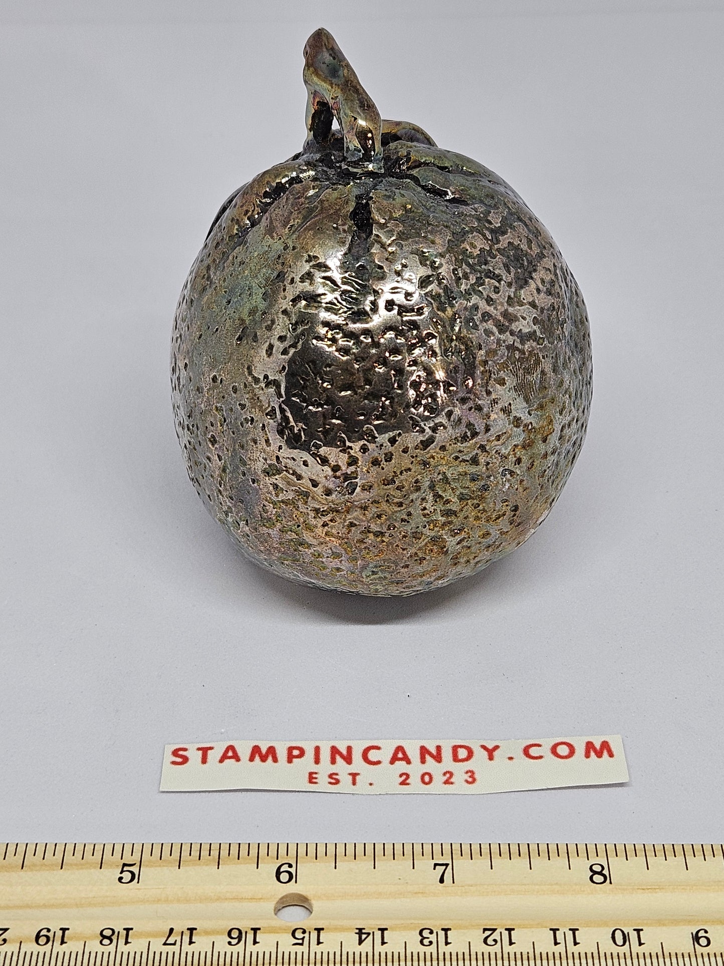 Two's Company - Silver Plated Orange (Real Fruit)