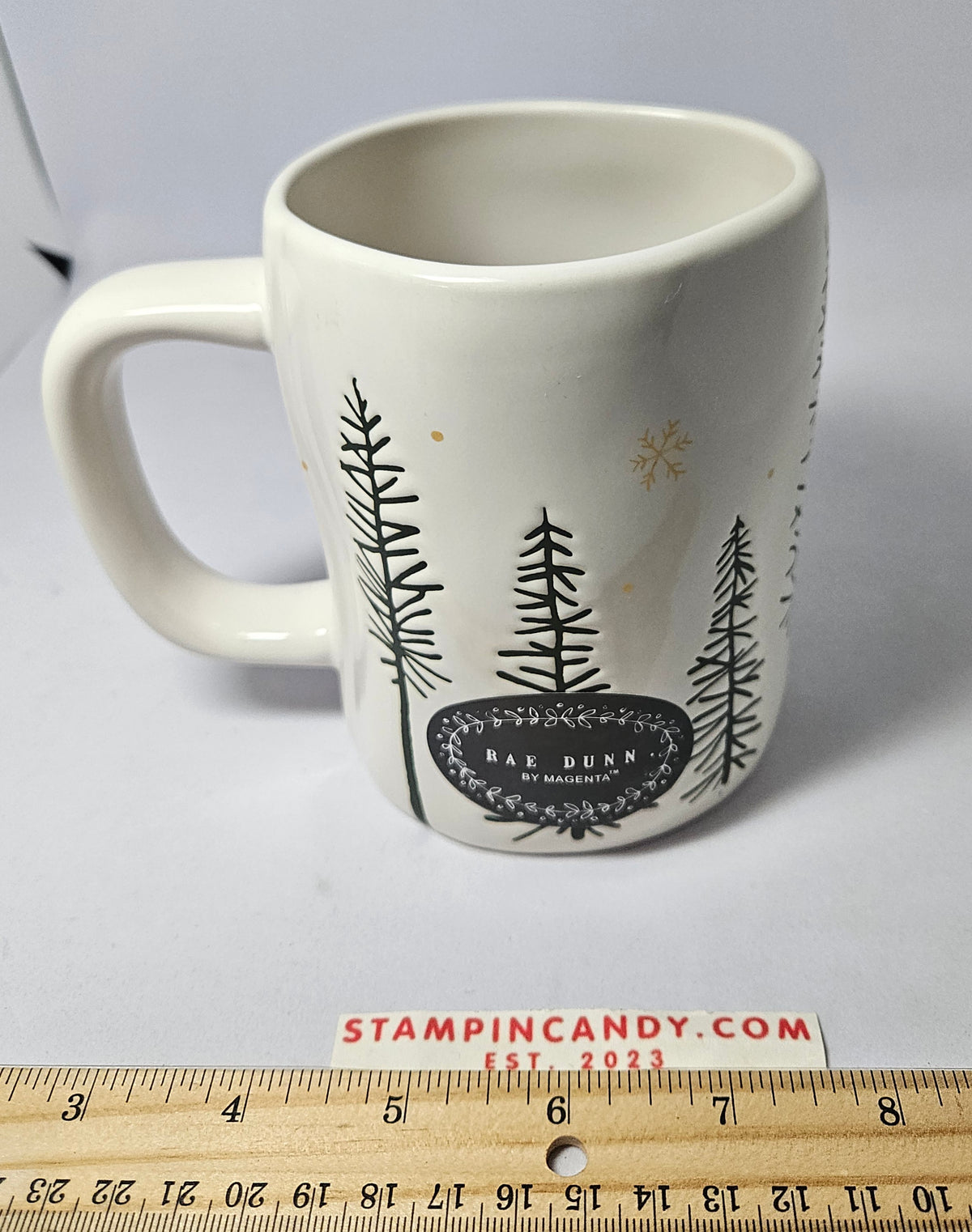 Rae Dunn - Christmas/Winter Trees/Deer Mug
