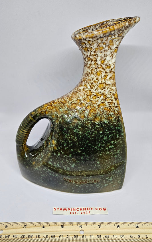 Glazed Pottery Pitcher