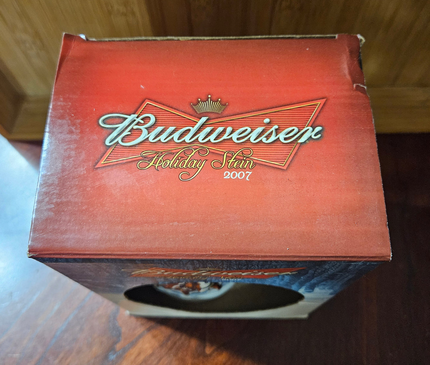 Budweiser 2007 Christmas Stein