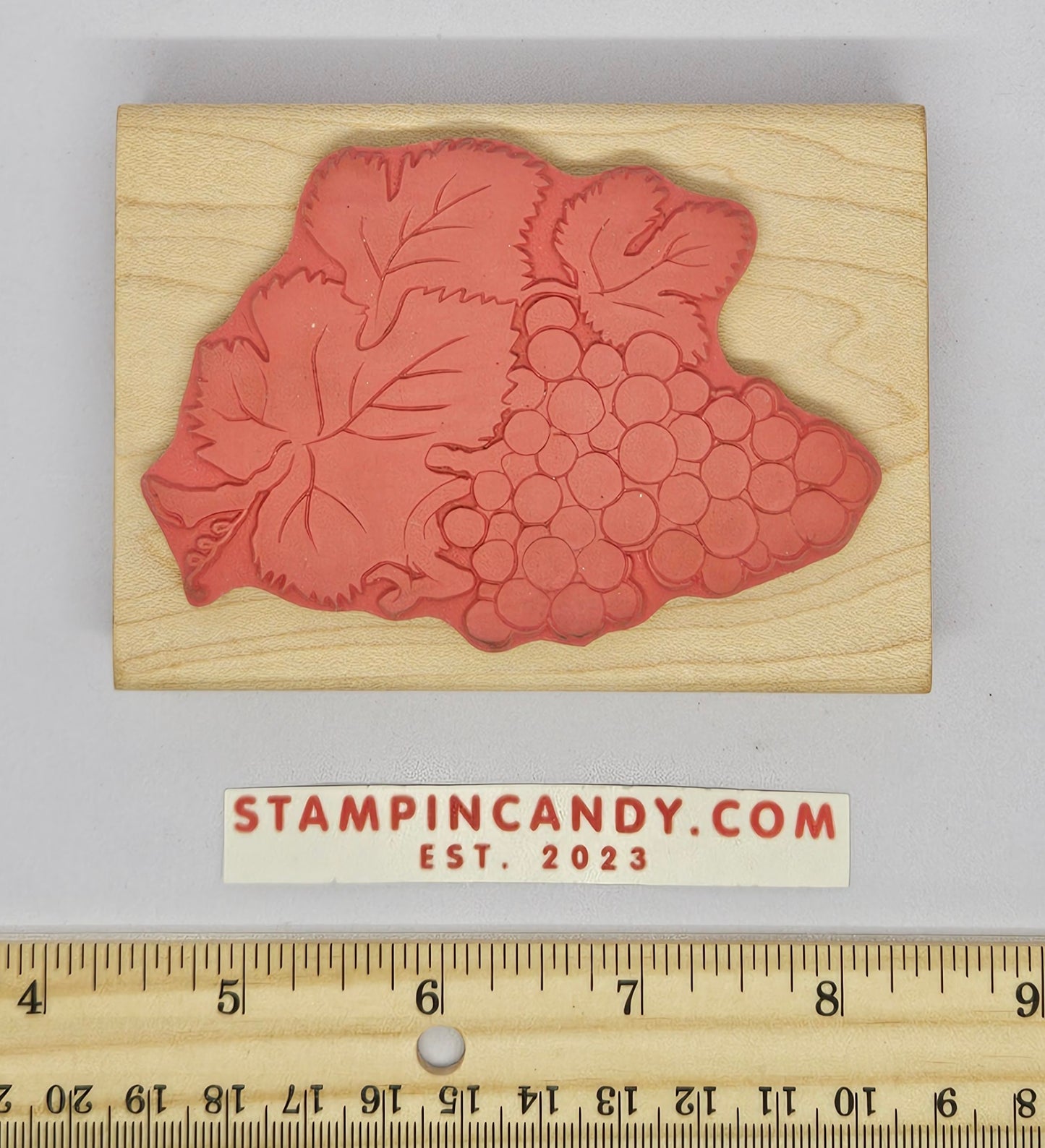 Grapes Stamp - A Stamp in the Hand N-1987