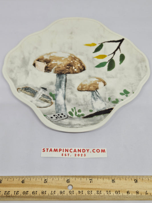 Rebecca Rebouche - Patch of Shade Mushroom Plate