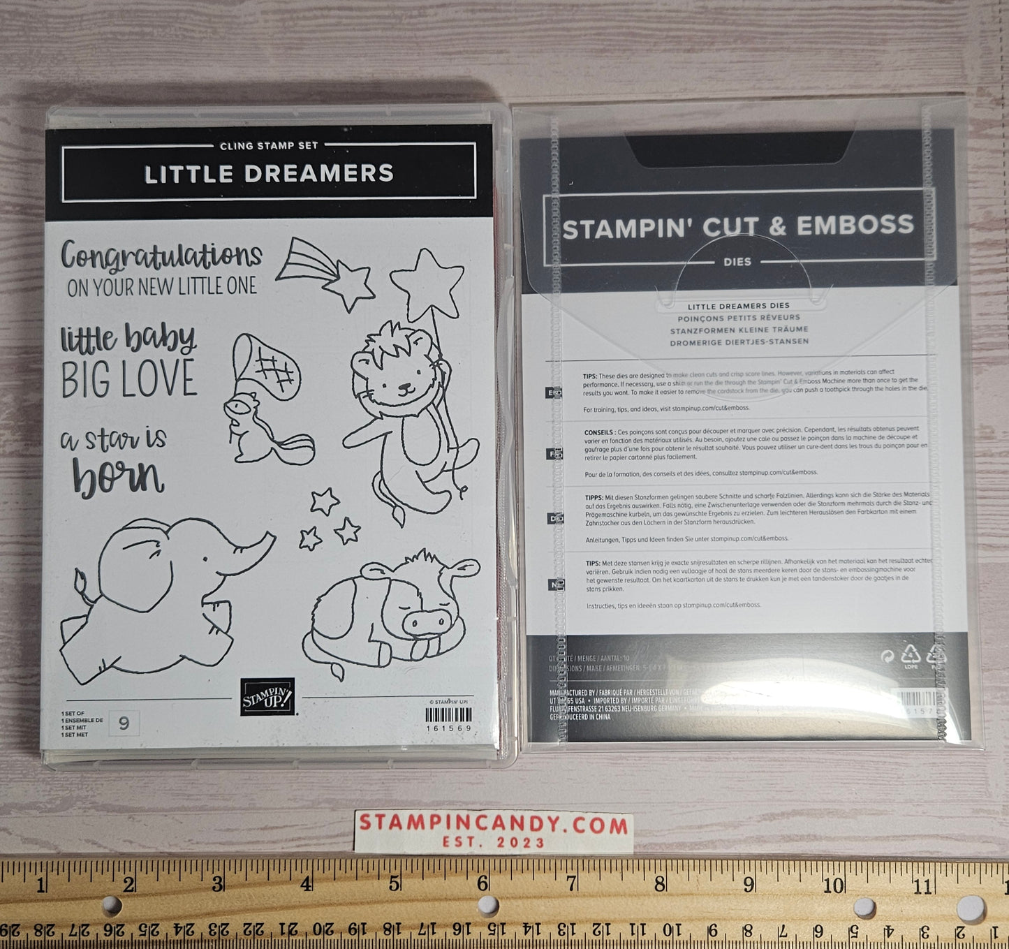 Stampin Up - Little Dreamers with Little Dreamers Dies