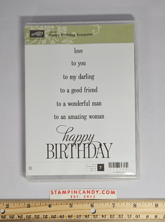 Stampin Up - Happy Birthday, Everyone
