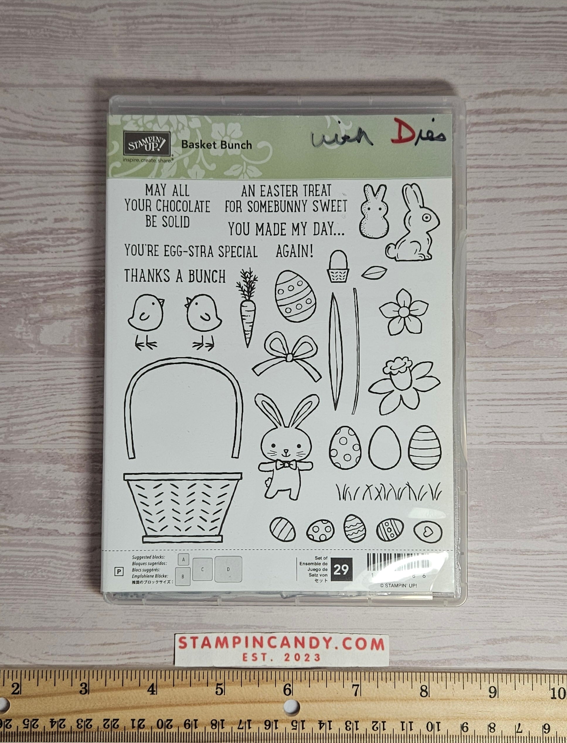Stampin Up - Basket Bunch w/ Dies – StampinCandy.com