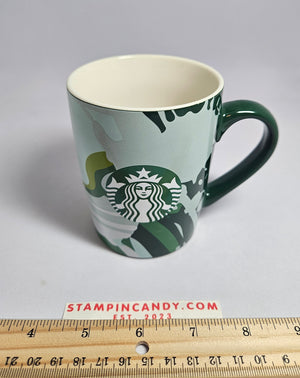 2021 Starbucks - Camo Green 10 oz Mug