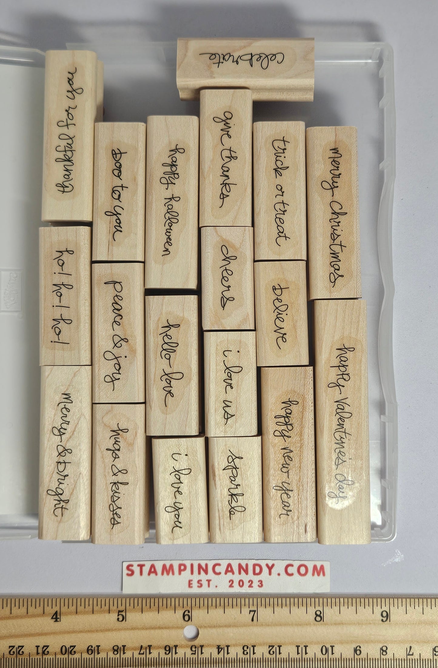 Stampin Up - Good Greetings (Wood Block Version)