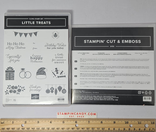 Stampin Up - Little Treats w/ Little Treat Box Dies