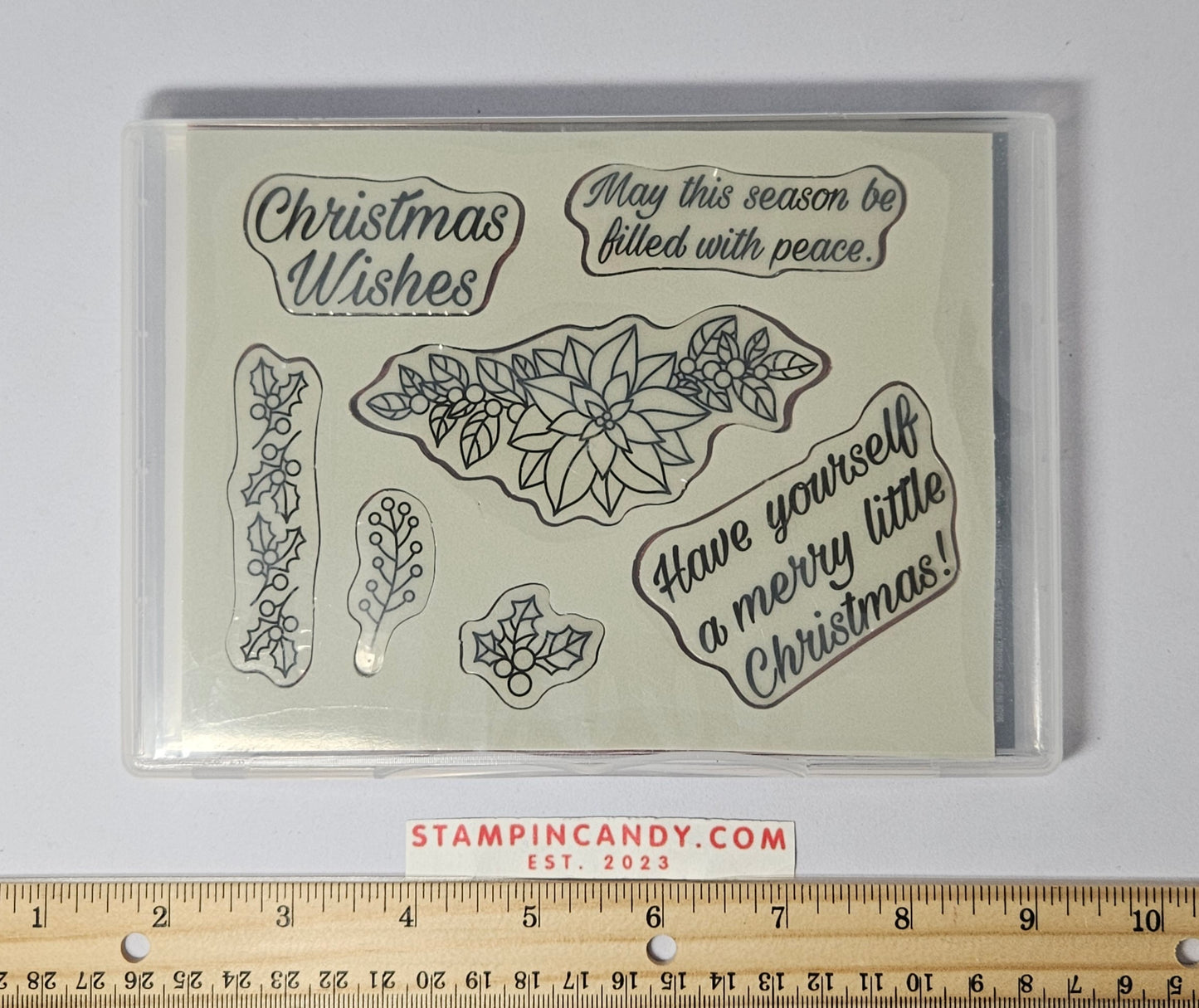 Stampin Up - Peaceful Poinsettias w/ Detailed Poinsettia Dies