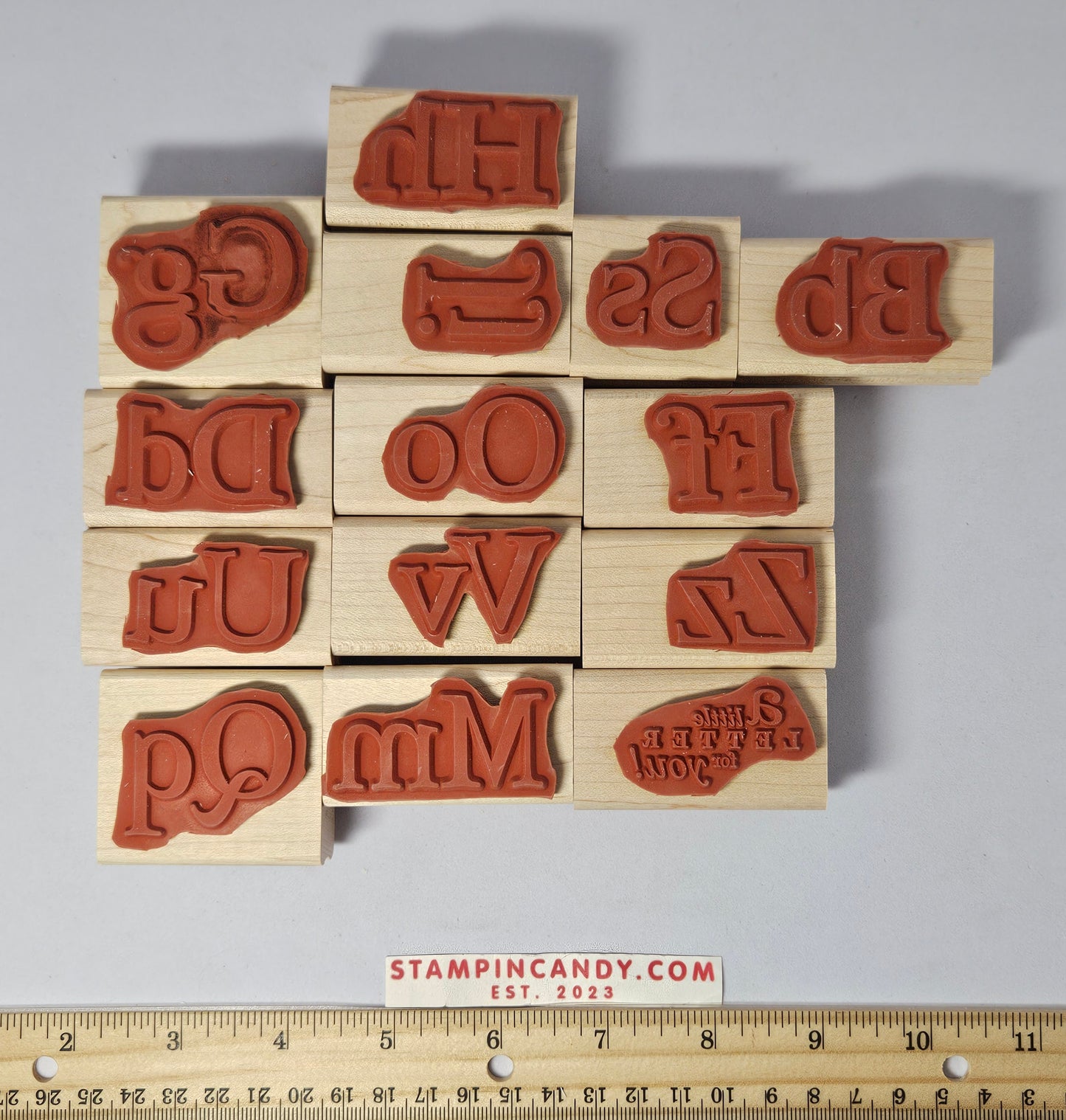 Stampin Up - Defining Alphabet