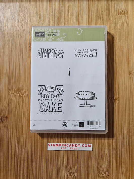 Stampin' UP! "Big Day'" Stamp Set