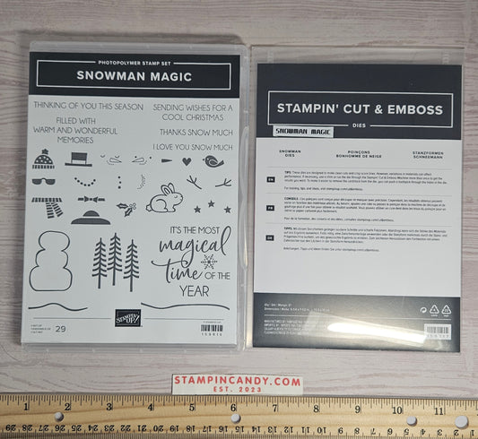 Stampin Up - Snowman Magic w/ Snowman Dies