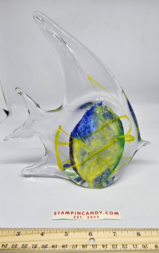 Angelfish Glass Art