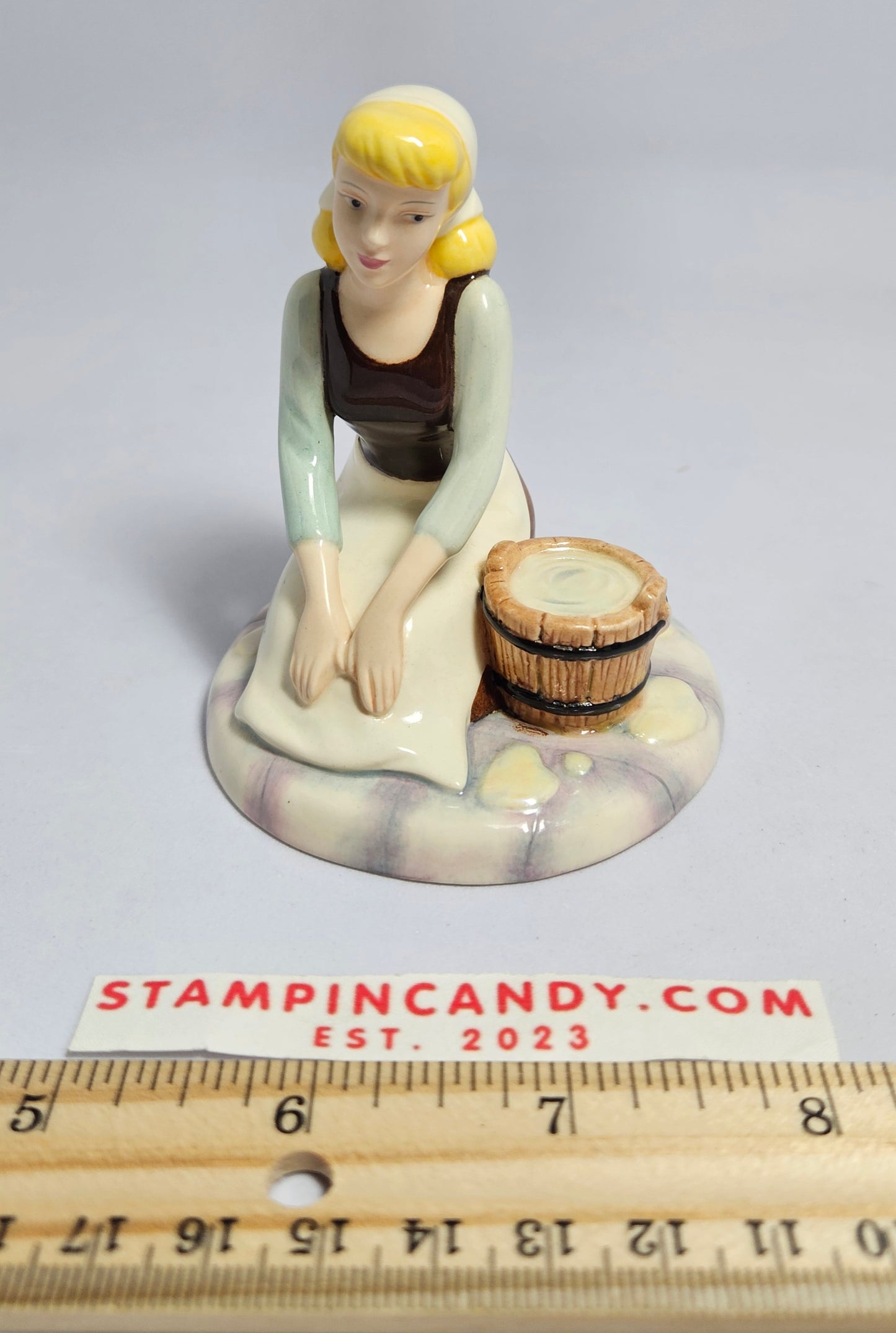 Royal Doulton - Disney's Cinderella "They Can't Stop Me From Dreaming" - Autographed Figurine