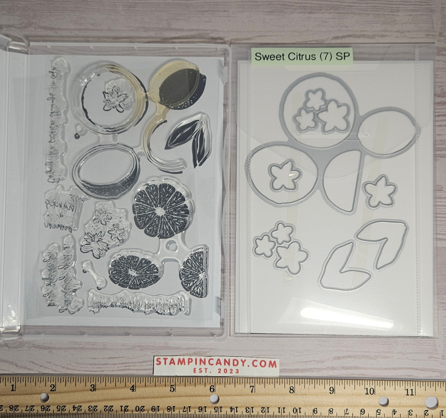 Stampin Up - Sweet Citrus w/ Sweet Citrus Dies