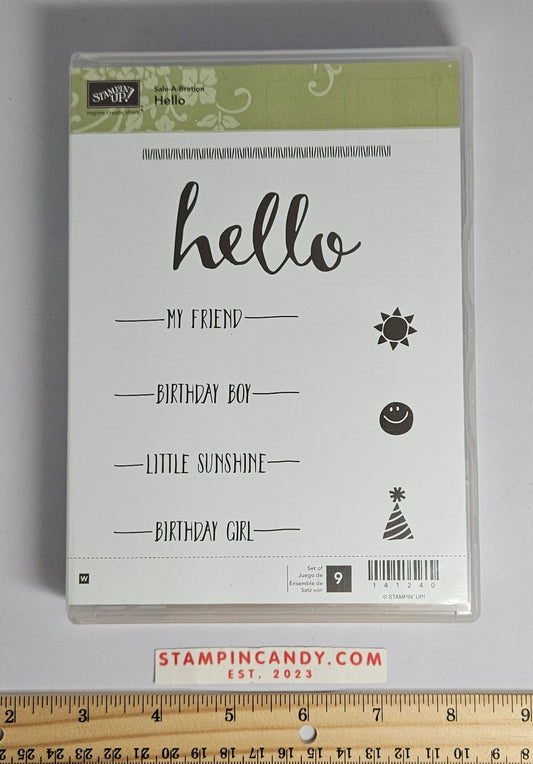 Stampin Up - Hello