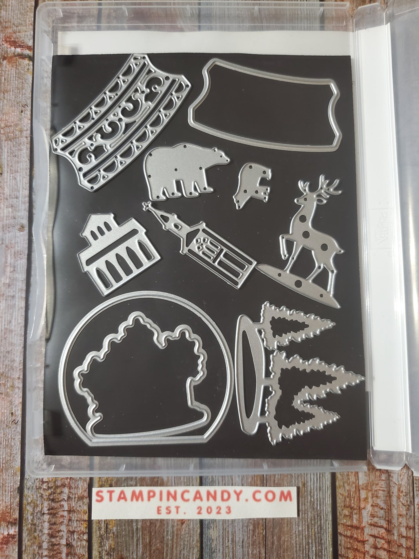 Stampin' UP! "Still Scenes" Stamp Set with "Snow Globe Scenes" Dies