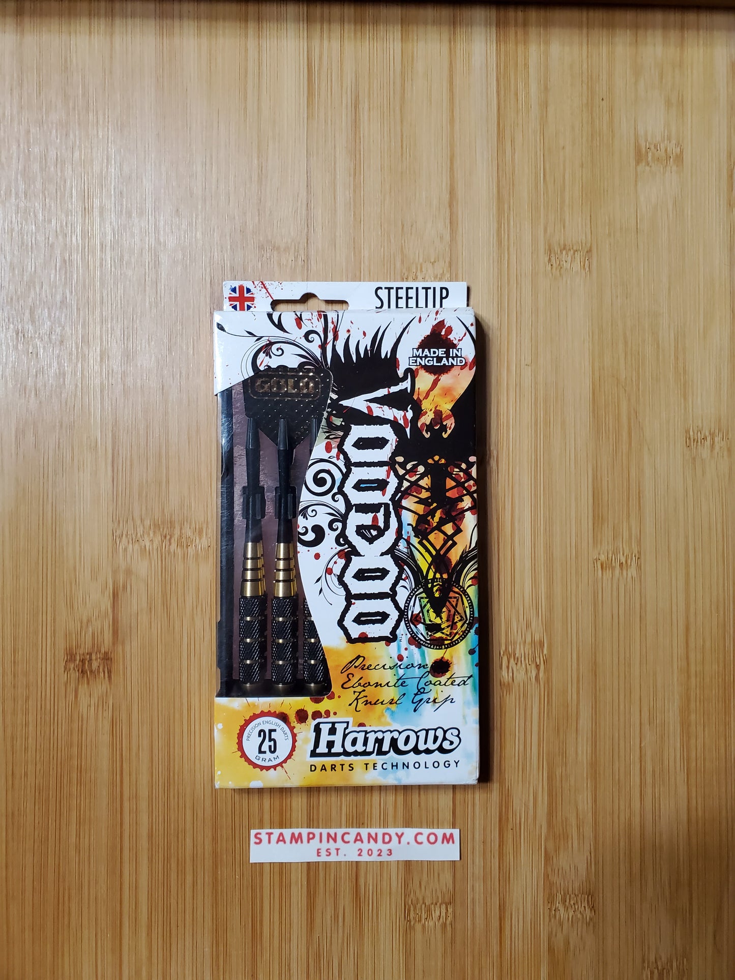 Voodoo 25 Gram Darts - Steeltip Harrows