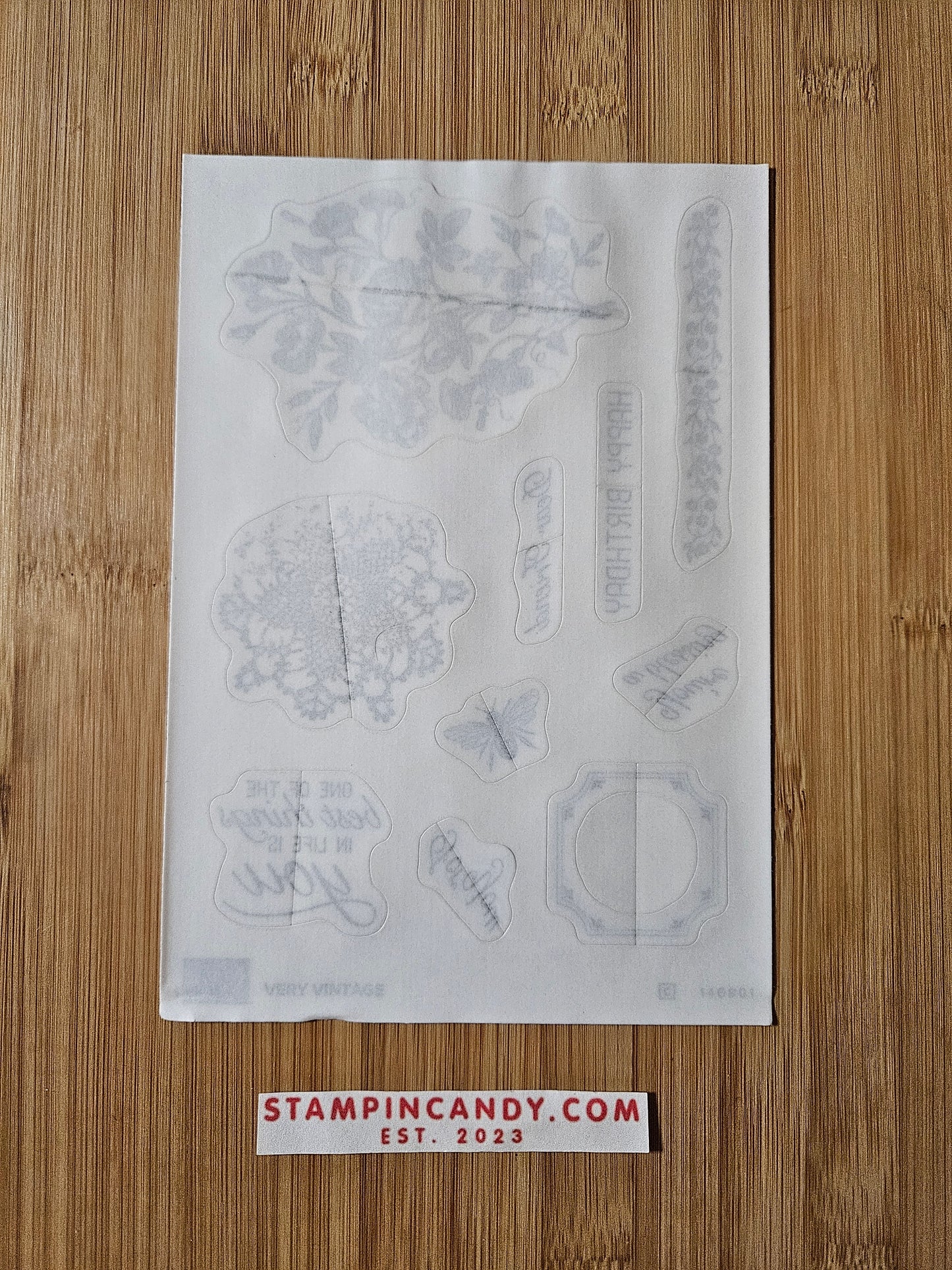 Stampin' UP! "Very Vintage" Stamp Set